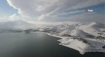 Doğunun gizli denizi Hazar Gölü'nde kış güzelliği