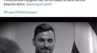 Antalyaspor, Sinan Gümüş'ü renklerine bağladı