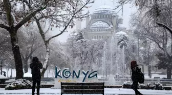 Kar yağışıyla beyaza büründü