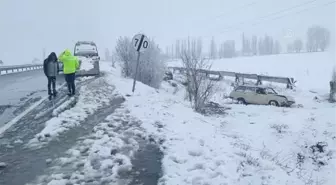 Seydişehir'de iki otomobilin çarpıştığı kazada 1 kişi yaralandı