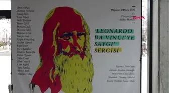 'LEONARDO DA VİNCİ'YE SAYGI' SERGİSİ ANTALYA'DA AÇILDI