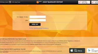 Ortaöğretim başarı puanı nereden bakılır? ÖSYM Aday İşlemleri Sistemi giriş ekranı!