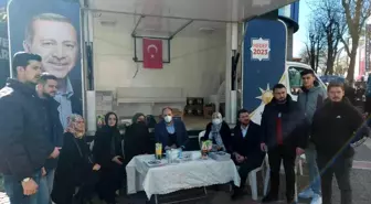 AK Parti İl Başkanlığı Yalova'daki projeleri vatandaşa anlattı