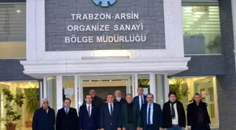 Milletvekili Cora'dan Trabzon Arsin OSB'ye ziyaret