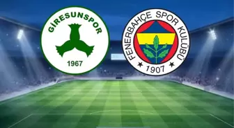 Fenerbahçe'nin Giresunspor maçı için ilk 11'i belli oldu