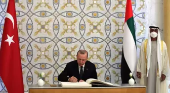 Erdoğan, Abu Dabi Veliaht Prensi El Nahyan ile akşam yemeği yedi