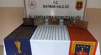 Batman'da 560 adet tarihi eser ele geçirildi