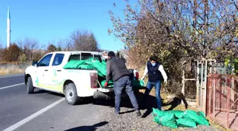 Kahramankazan'da bin haneye 500 ton kömür yardımı