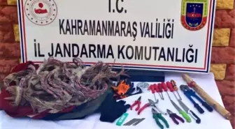 Kahramanmaraş'ta kablo hırsızları yakalandı