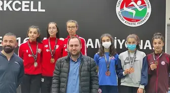 Aydınlı atletler şampiyonadan madalya ile döndü