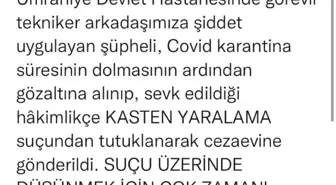 Son dakika haberi: Bakan Koca: 'Sağlık çalışanına şiddet uygulayan şüpheli cezaevine gönderildi'