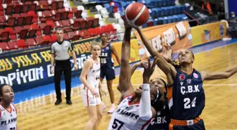 FIBA Kadınlar Avrupa Kupası: Mmes Carolo: 64 Çukurova Basketbol: 95