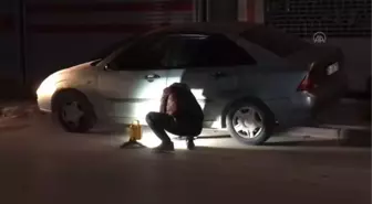 Otomobil altında el yapımı patlayıcı bulundu
