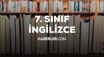 7. sınıf ingilizce ders kitabı cevapları 2022: İngilizce ders kitabı cevapları 7. sınıf MEB Yayınları!