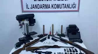 Erzurum'da silah kaçakçılığı operasyonunda 2 zanlı yakalandı