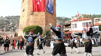 Atatürk'ün Alanya'ya gelişinin 87. yıldönümü kutlandı