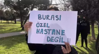 Hastanede tedavi gören okul müdürüne duygulandıran ziyaret