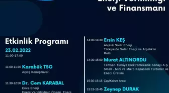 Karabük'te 'Enerji Verimliliği ve Finansmanı' semineri