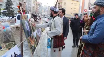 Kurduğu stantta Hakkari'nin kültürünü tanıttı