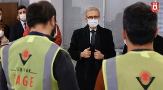 Savunma Sanayii Başkanı Demir, TÜBİTAK SAGE'yi ziyaret etti