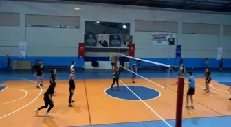 Tatvanlı gençler voleybol oynayarak stres atıyor