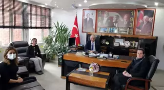 Haşit'ten, Başkan Yaman'a ziyaret