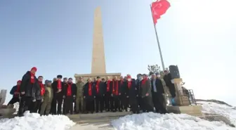 Son dakika haber... KOP DAĞI'NA 'ŞEHİTLERE SAYGI' YÜRÜYÜŞÜ