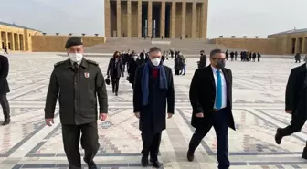 Nobel ödüllü Aziz Sancar, Anıtkabir'i ziyaret etti