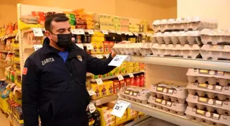 Zabıta ekipleri marketleri denetledi
