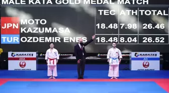 Son dakika haber: Milliler, Karate 1 Premier Ligi'nde bir altın, bir bronz madalya kazandı