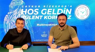 Spor Toto Süper Lig ekiplerinden Çaykur Rizespor, teknik direktör Bülent Korkmaz ile 1,5 yıllık sözleşme imzaladı.