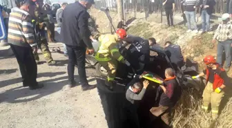 Son dakika haber | Bandırma'da trafik kazası iki kişi yaralandı