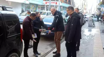 Başkan Vekili Aydın'dan Yüzbaşıoğlu Caddesi esnafına ziyaret