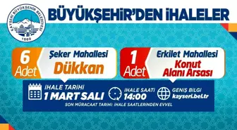 Büyükşehirden ihaleler