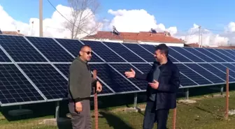 Çavdarhisar'da su kuyularında kullanılan yenilenebilir enerji ile tasarruf sağlanıyor