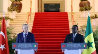 Cumhurbaşkanı Erdoğan, Senegal Cumhurbaşkanı Sall ile bir araya geldi