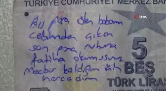 Market sahibi, baba yadigarı 5 liranın sahibini arıyor