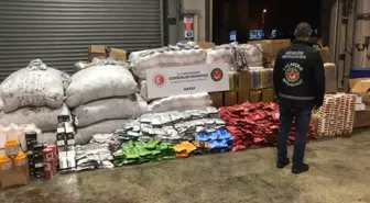 Son dakika: Kaçak tütün operasyonunda 1,5 milyon liralık malzeme ele geçirildi