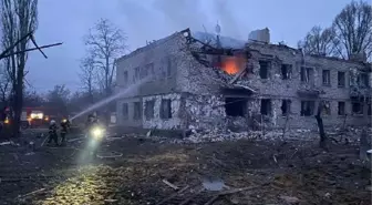 Son dakika haber... Luhansk bölgesinde bombardıman sonucu oluşan yıkım