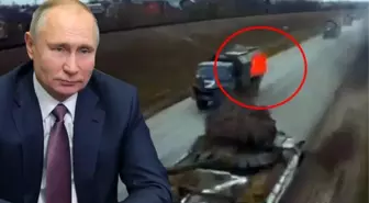 Putin ne yapmaya çalışıyor? Rus tankları Sovyetler Birliği bayrakları ile Ukrayna'da