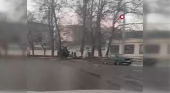 Ukrayna'nın Sumi kentinde Rus askeri araçları imha edildi