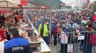 Düzenlenen festivalde 15 bin sucuk ekmek dağıtıldı