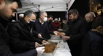 Helva geleneği Miraç kandilinde de devam etti