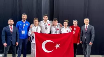 Judoda 1 gümüş, 2 bronz madalya