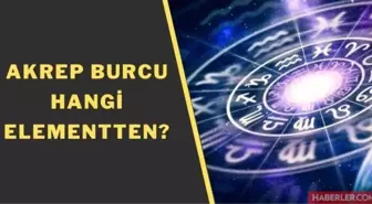 Akrep hangi element? Burç elementleri: Akrep hava, su, ateş, toprak burcu mu? Su burçları neler?