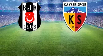 Beşiktaş - Kayserispor maçı hangi kanalda? Beşiktaş Kayserispor maçı ne zaman, saat kaçta? Şifreli mi, ücretsiz mi?