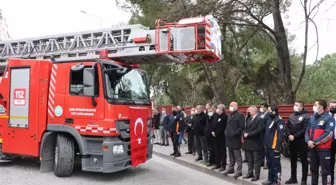 Son dakika! Manisa'da görev dönüşü kalp krizi sonucu ölen itfaiyeci defnedildi