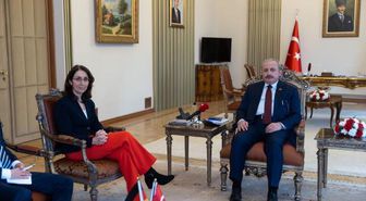 TBMM Başkanı Şentop, Almanya Federal Meclis Başkan Vekili Özoğuz'u kabul etti