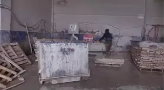 AFYONKARAHİSAR - Girişimci kadın KOSGEB desteğiyle açtığı mermer atölyesiyle işinin patronu oldu