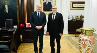 Başkan Bozkurt'tan Bakan Soylu'ya ziyaret